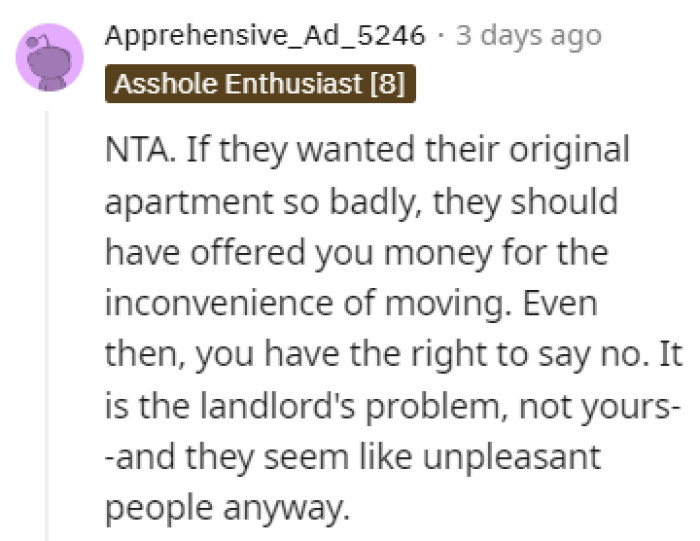 They Have the Right to Say No