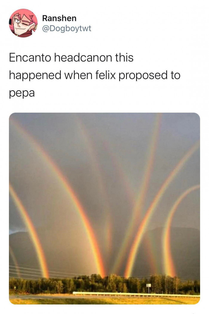 4. Wanna see the headcanon in Encanto? Check it out