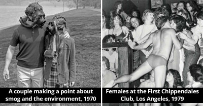 51 Interesting, Funny, And Strange Photos From The Last Century That Could Alter Your View Of Things