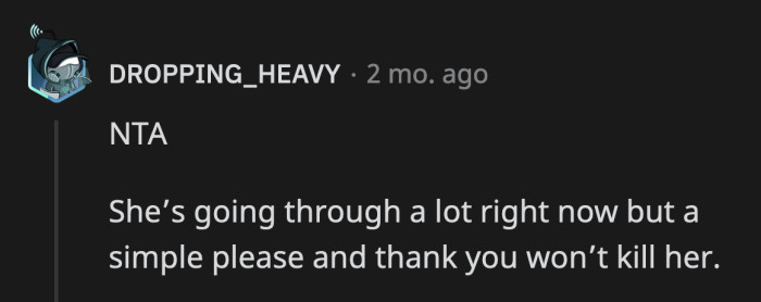 No One Is Discounting How Taxing a Pregnancy Is. Politely Asking for Things Won't Hurt Her.