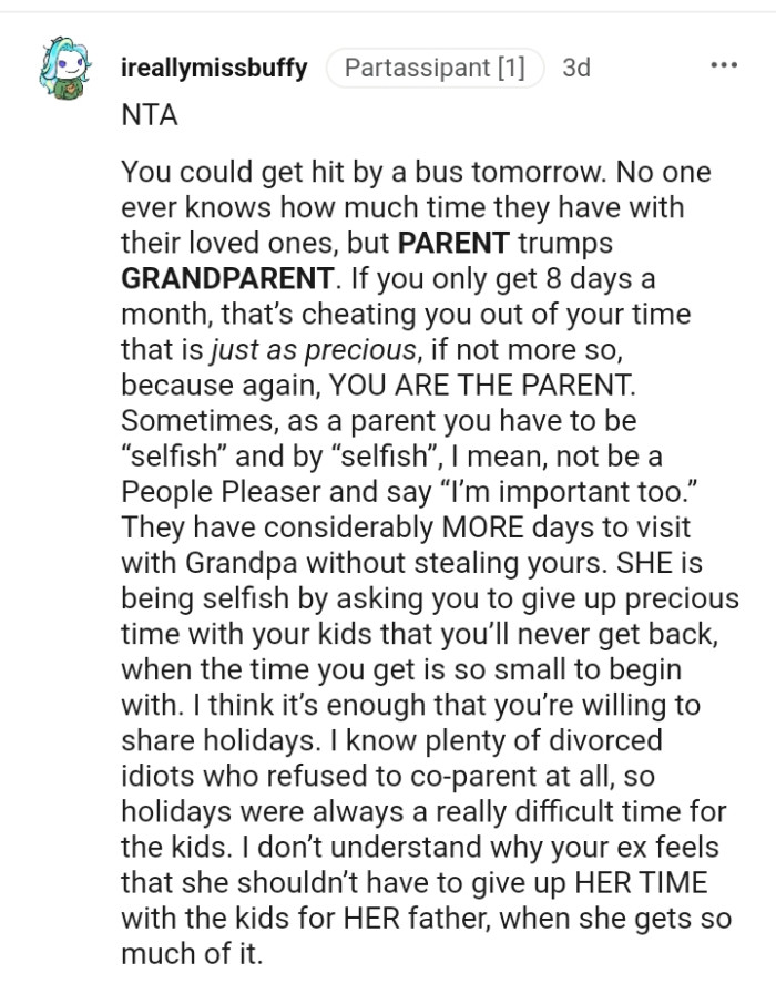 As a Parent, You Sometimes Have to Be Selfish