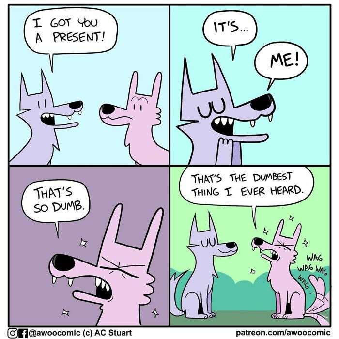 14. When your boyfriend tries to sound funny