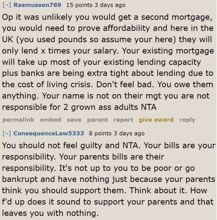 Even If She Agrees, the OP Still Can't Get a Mortgage Under Her Name