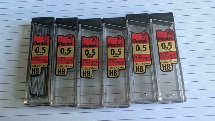 28. Ordered Some Pencil Lead Refills