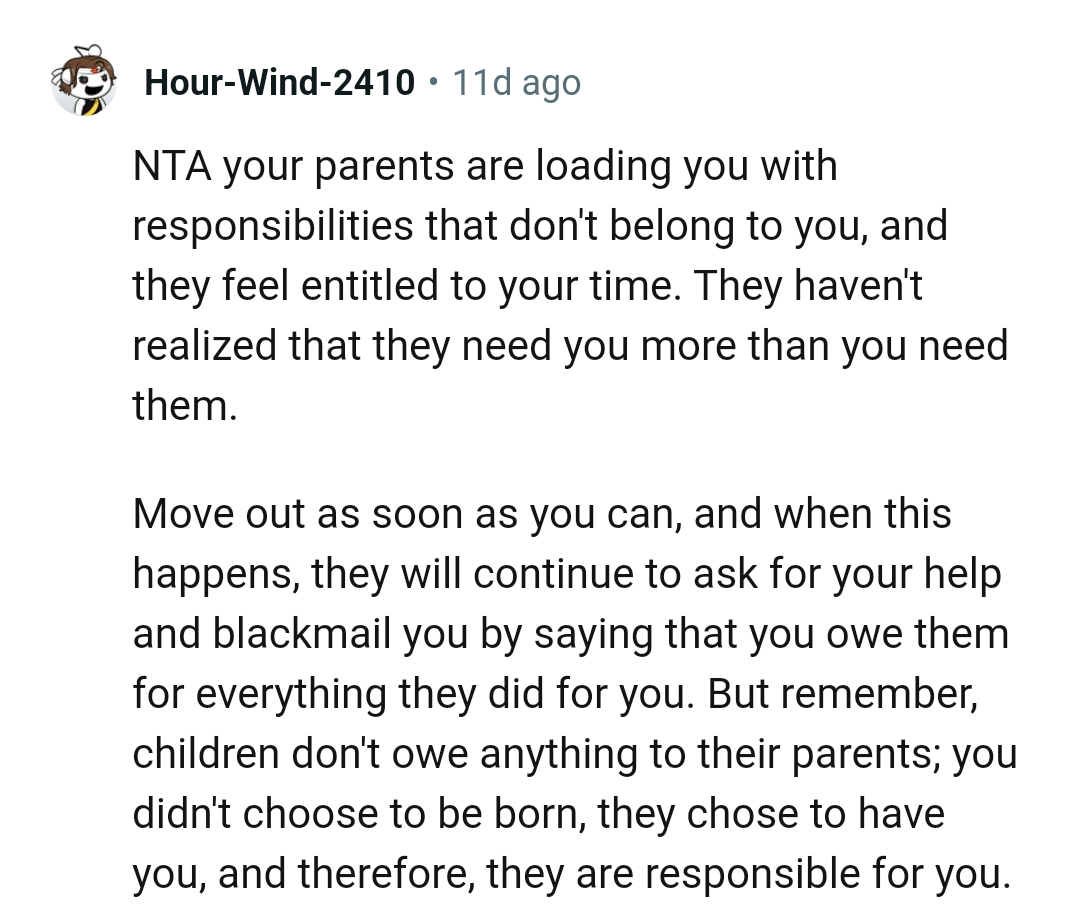 And the comments from other Redditors roll in...