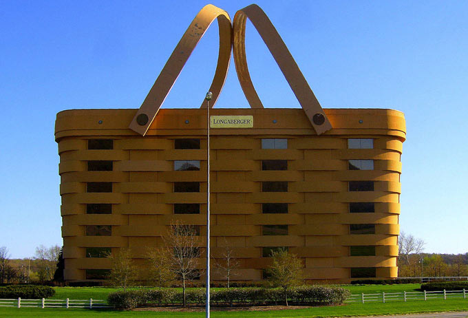 20. Longaberger Basket Building (Newark, U.S.A.)