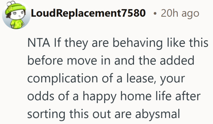 It’s a quiet warning about what daily life could look like. Once a lease is involved, stepping back isn’t so simple.