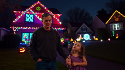 AITA for requesting my neighbors to adjust their Halloween lights for my daughter's epilepsy?