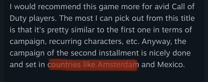 13. Amsterdam = Country