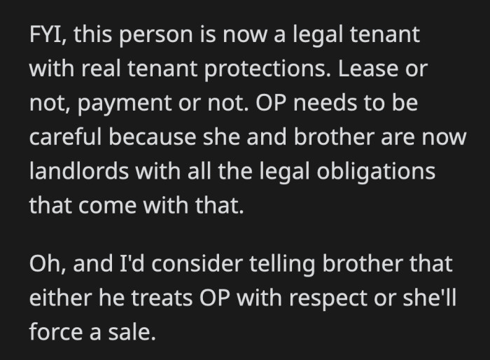 OP needs to look into her local tenancy laws before Trudy becomes a truly expensive house guest