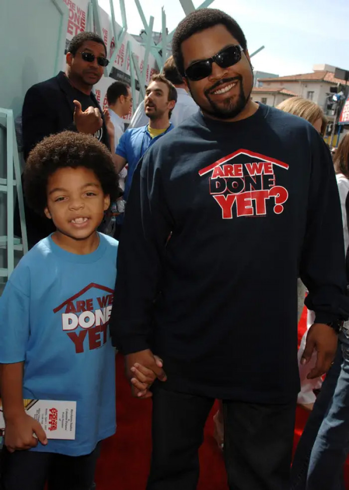 10. Ice Cube's son, O'Shea Jackson Jr., back then: