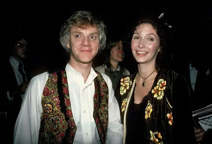 5. Here are Malcolm McDowell and Mary Steenburgen, and they were together for a decade