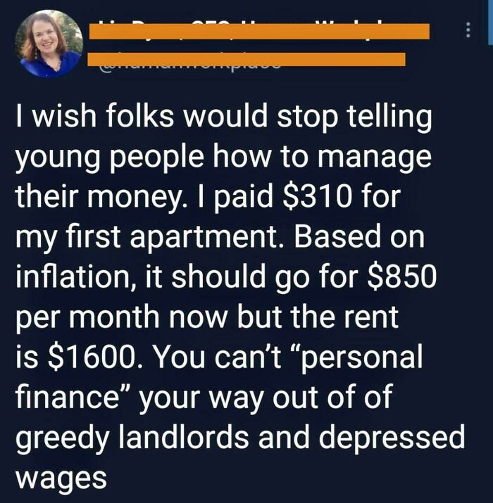 27. Never trust a landlord.