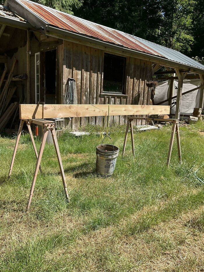 "I'm Trying To Straighten A 2 X 6 So I Can Reuse It"