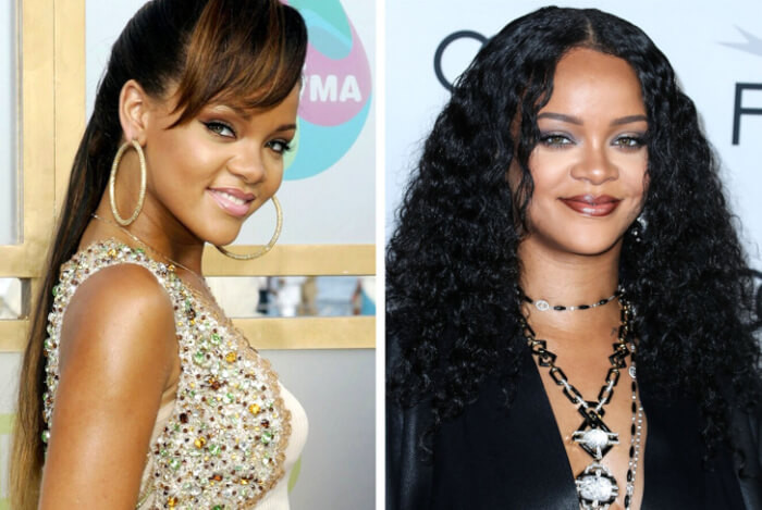 8. Rihanna (2005 And Now)