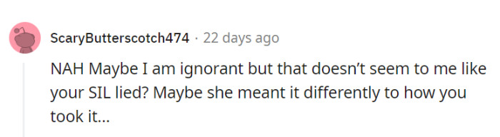 We hope this will be clarified for the sake of both of them!