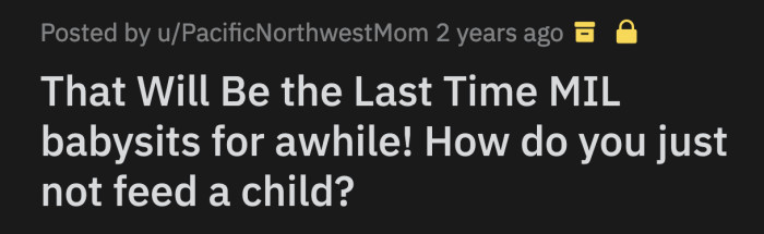 OP Talked to Her Husband When She Got Home