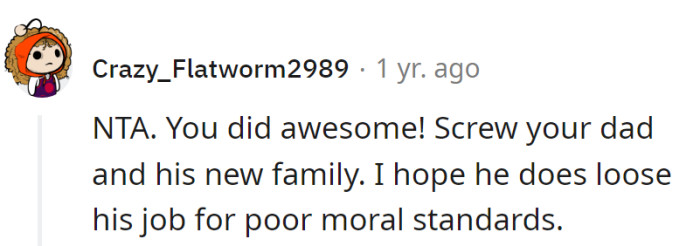 Maybe losing his job will be the plot twist he never saw coming.