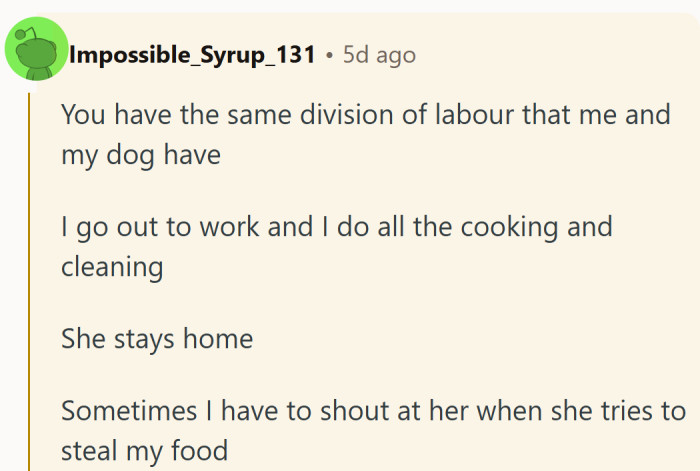 When the household dynamic starts sounding like a pet analogy, you know it’s time for a reset.