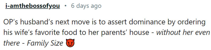 Funny - but he might actually do it