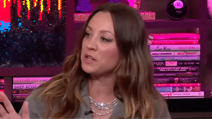 Kaley Cuoco addressing relationship dynamics on live TV amid drama remarks