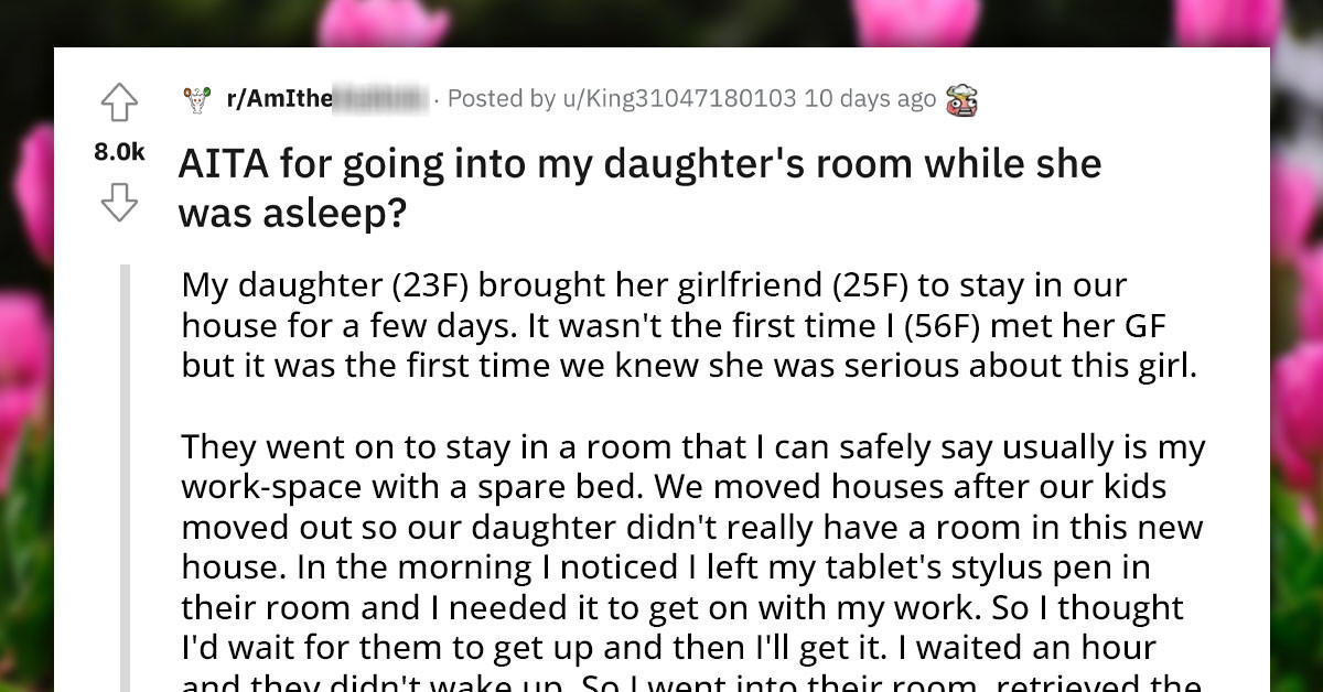 Mother Goes Into Daughter's Room In The Early Morning While She's Sleeping There With Her Girlfriend But She Doesn't See The Issue With Privacy