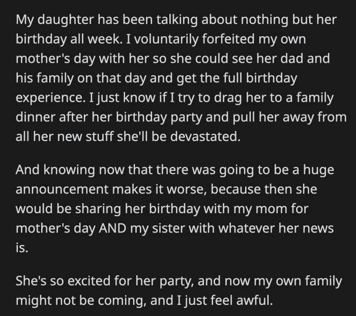 OP shouldn't lose sleep over someone who is determined to treat their own family this way