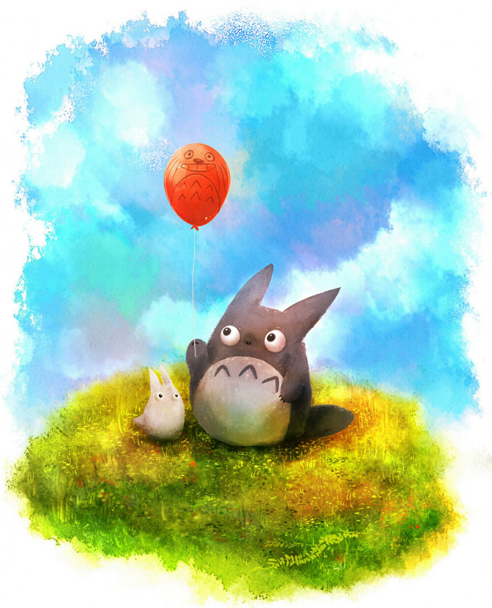 39. Totoro By 0okami-Rei