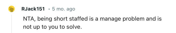 Management Should Sort Themselves Out