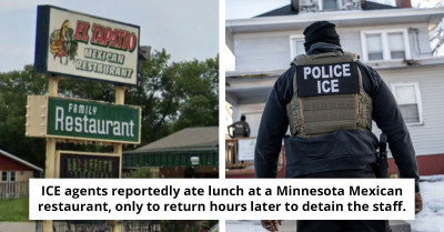 ICE agents ate at Mexican restaurant in small town then returned hours later to arrest employees
