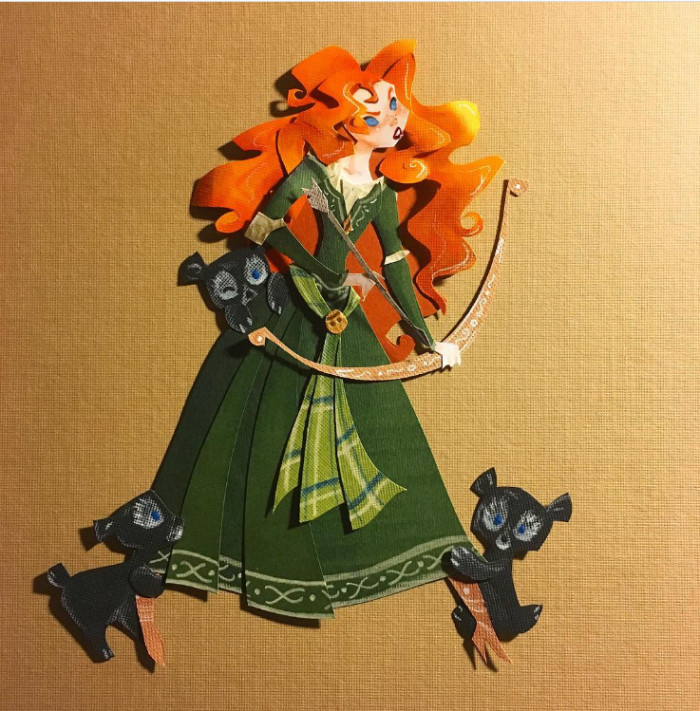 Merida from Brave