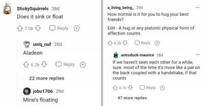 Female Redditors Ask Men Some Of Their Most Burning Questions