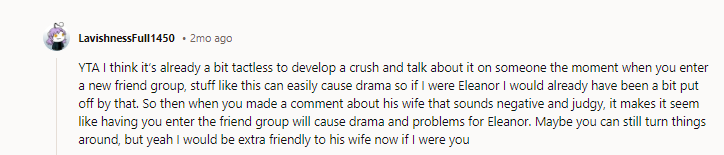 YTA, and she's more beautiful than you can understand, and you don't stand a chance.