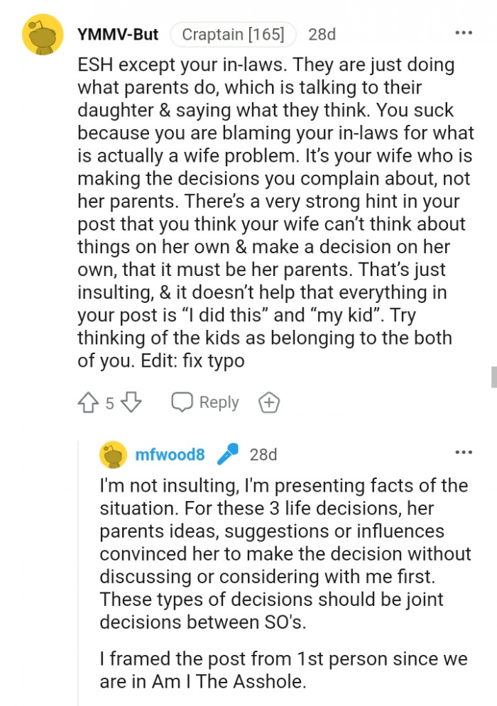 It Is Your Wife Who's Making All the Decisions