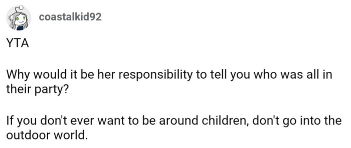 Just like adults, children are also people who exist in the world