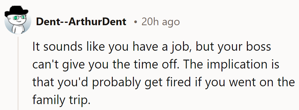 Stuck between a vacation and a hard place (aka boss).