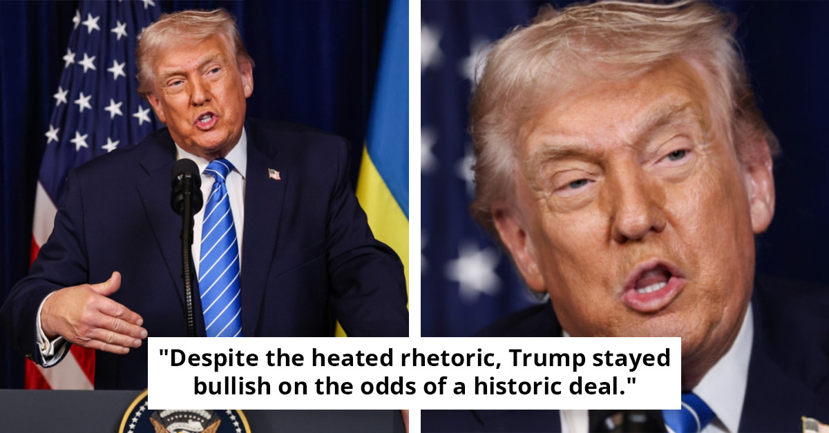 Trump Suggests Ukraine and Russia Nearing Peace Agreement, Acknowledges Challenges Along the Way