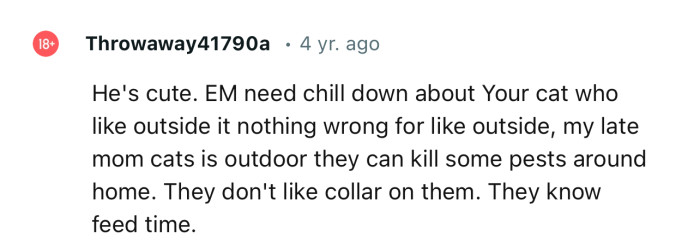 She needs to relax...