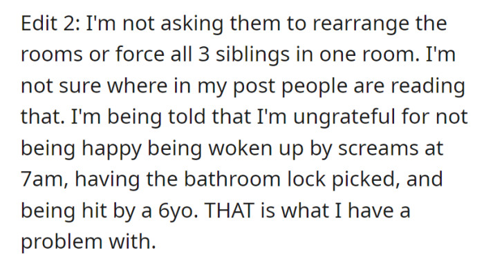 Another follow-up edit from OP herself: