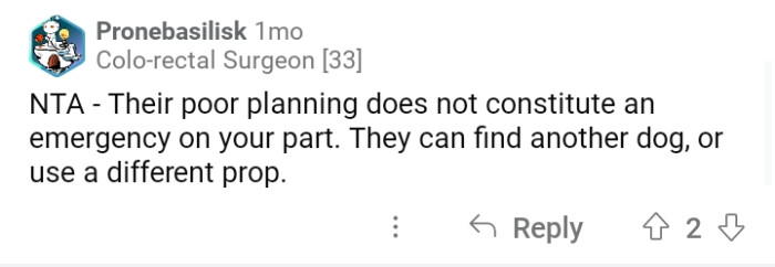 18. The importance of having an alternative plan.