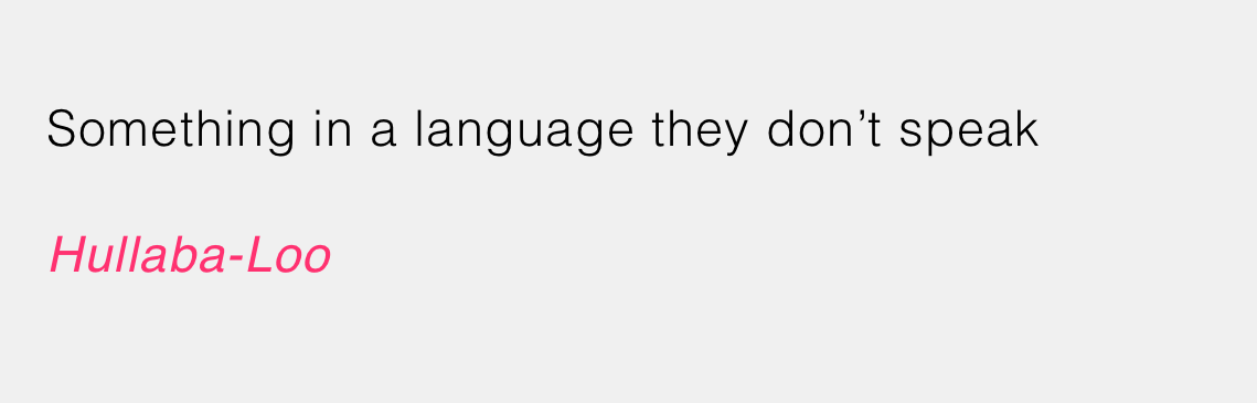 10. Do tattoo a language on your body that you don’t understand