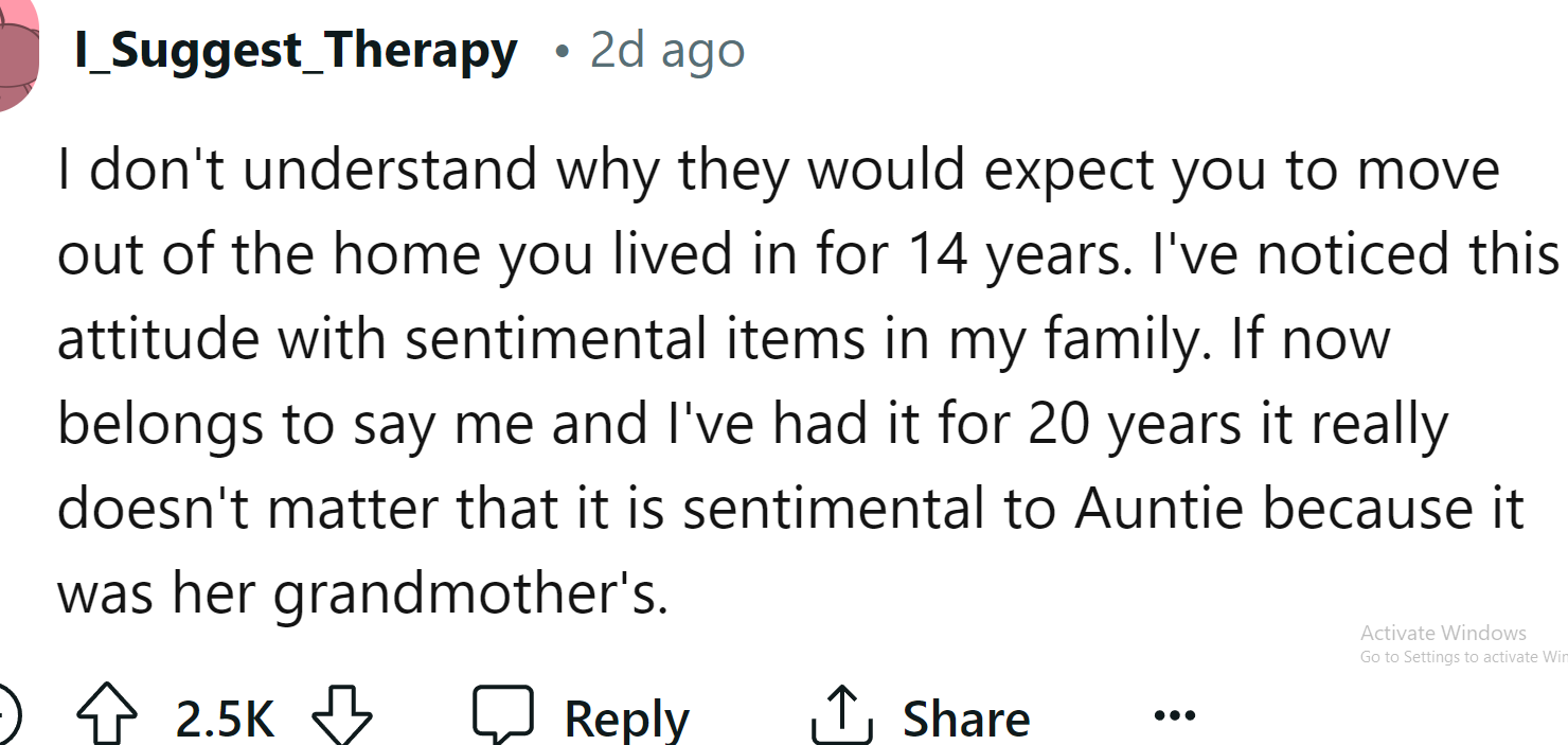 The sentimental value is priceless