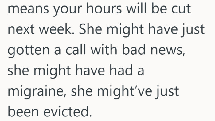 That list of possibilities makes the missed drink feel a little smaller in comparison.