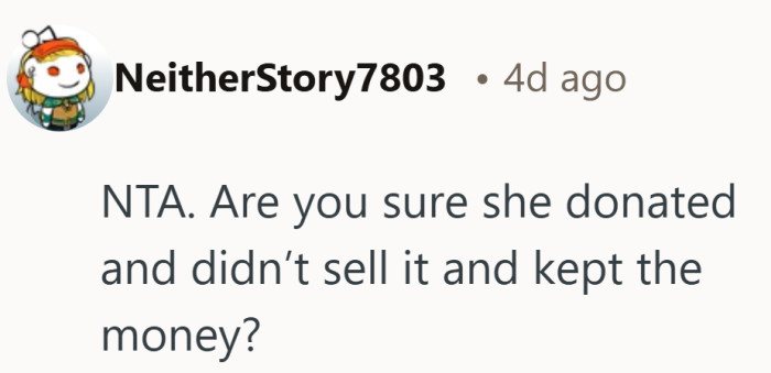 Once money enters the picture, “donation” starts getting some very intense side-eye.