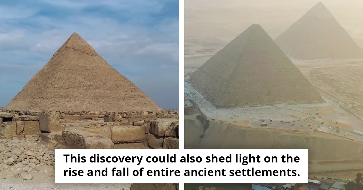 Space Technology Uncovers How the Ancient Egyptians May Have Built the Pyramids