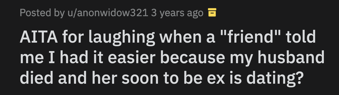 Her neighbor got upset and has been icy since.