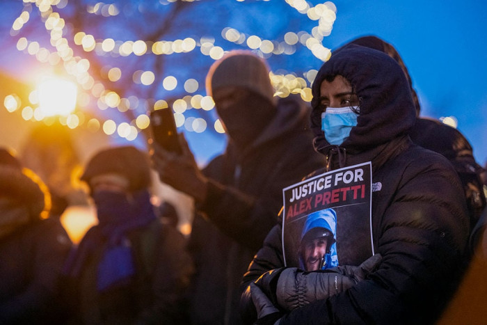 ICU nurse memorial for Alex Pretti, as celebrities condemn violence tied to ICE.