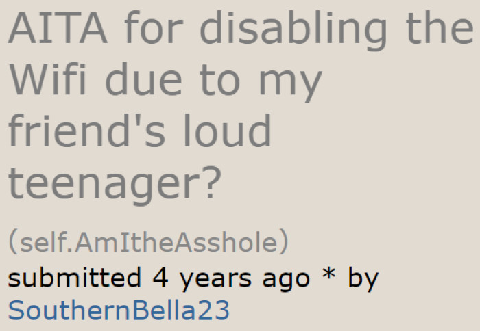 A Redditor was having difficulties sleeping at night because their friend's son yells during his gaming sessions.