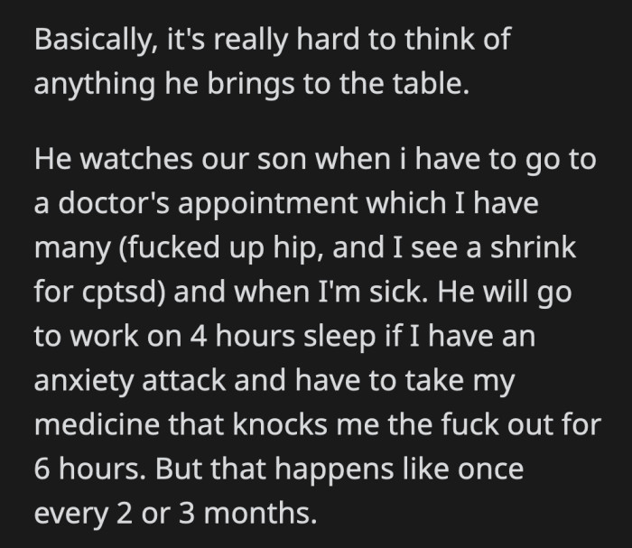 Literally, those are bare minimums