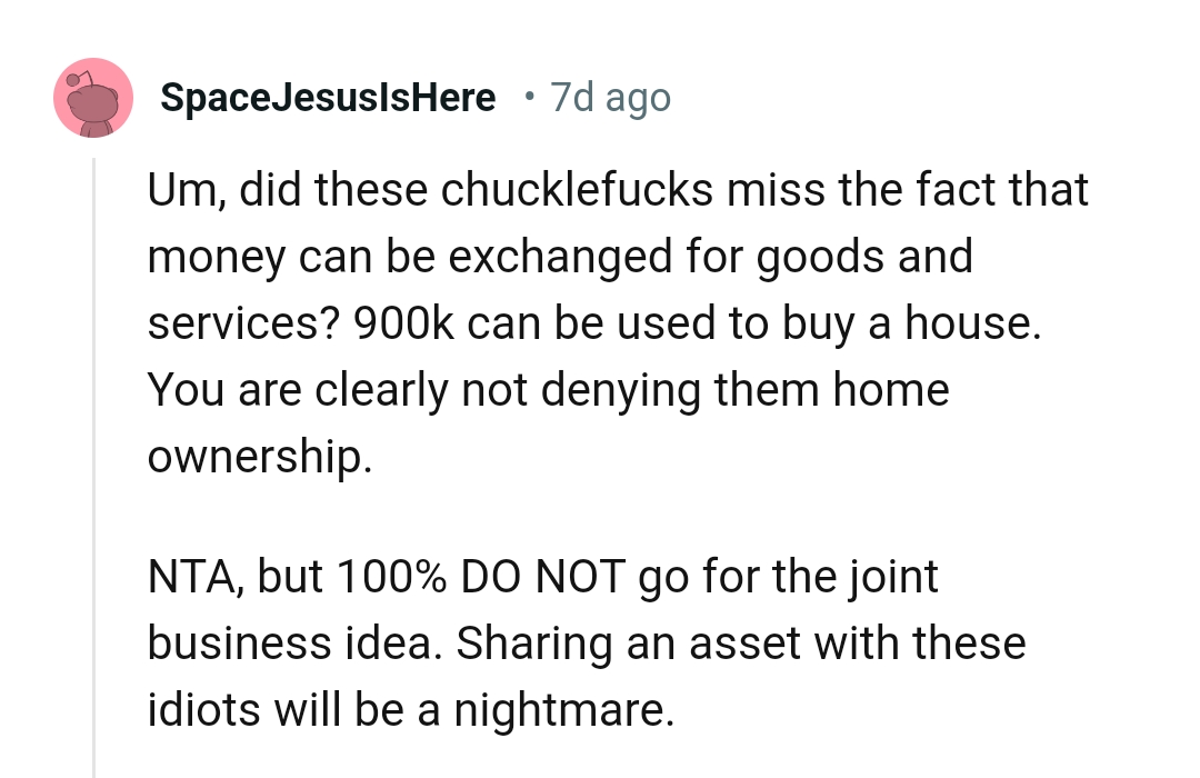 Do not go for the joint business idea